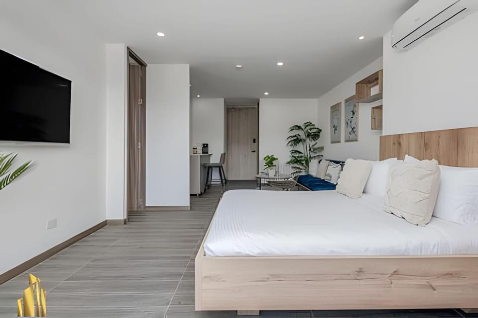 Clase 48 1002 - Loft con vistas panorámicas y AC Apartment in Sabaneta