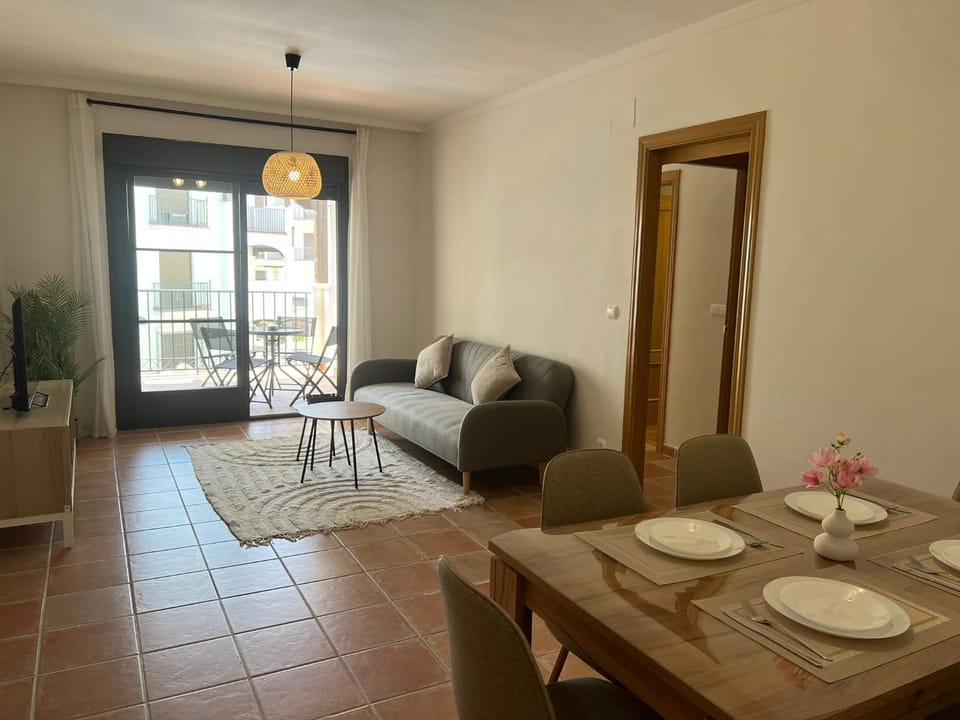 Living room, Seating area, Dining area