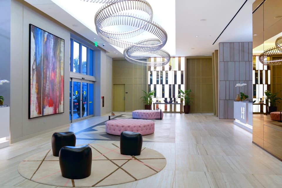 Property building, Lobby or reception, Seating area