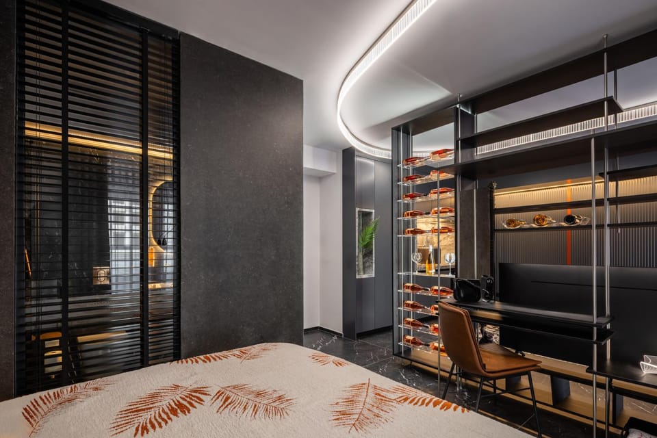 Bed, Photo of the whole room, Bedroom, wardrobe