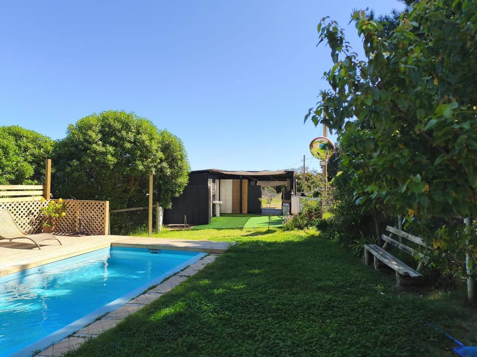 Spring, Natural landscape, Garden, Pool view