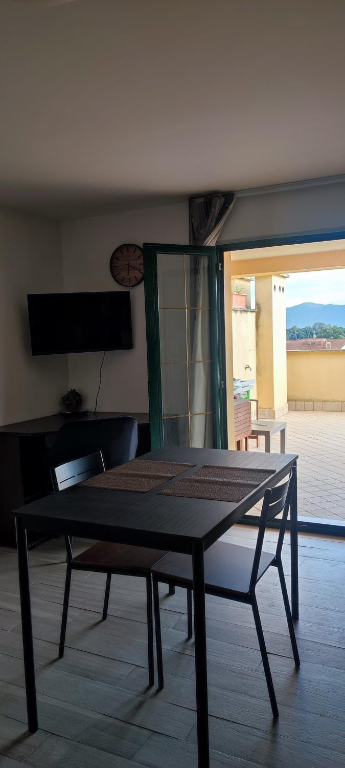 TV and multimedia, View (from property/room), Balcony/Terrace, Dining area