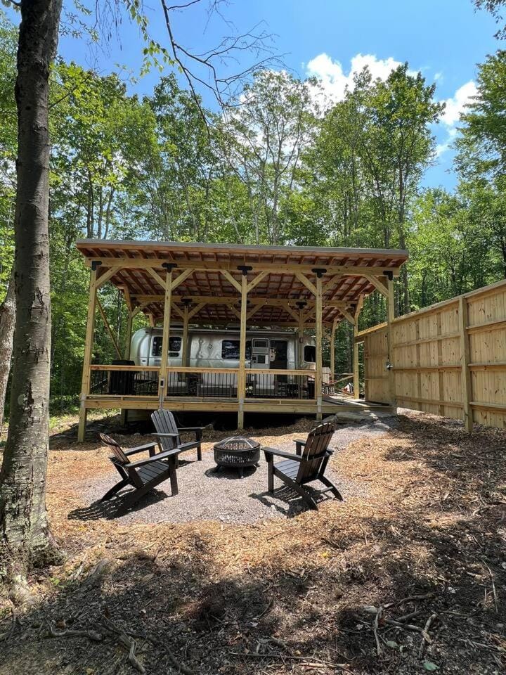 Moonbeam Airstream House in Garrett County