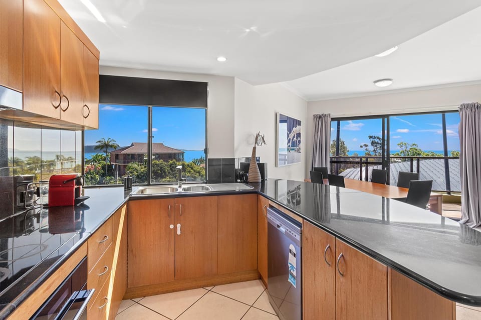 Sea view, kitchen