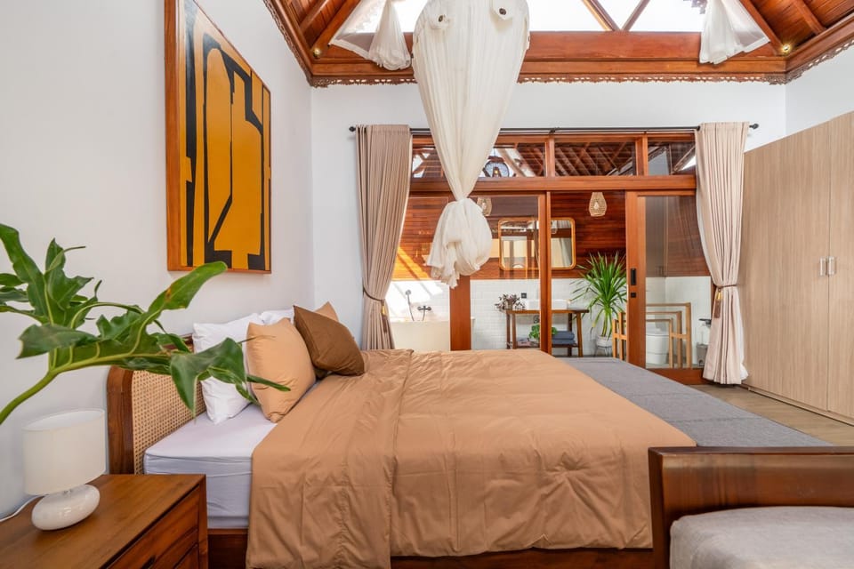 Bed, Photo of the whole room, Bedroom, wardrobe