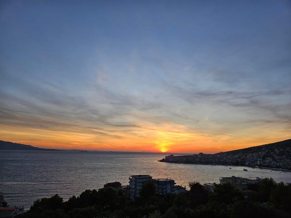 Sea view, Sunset
