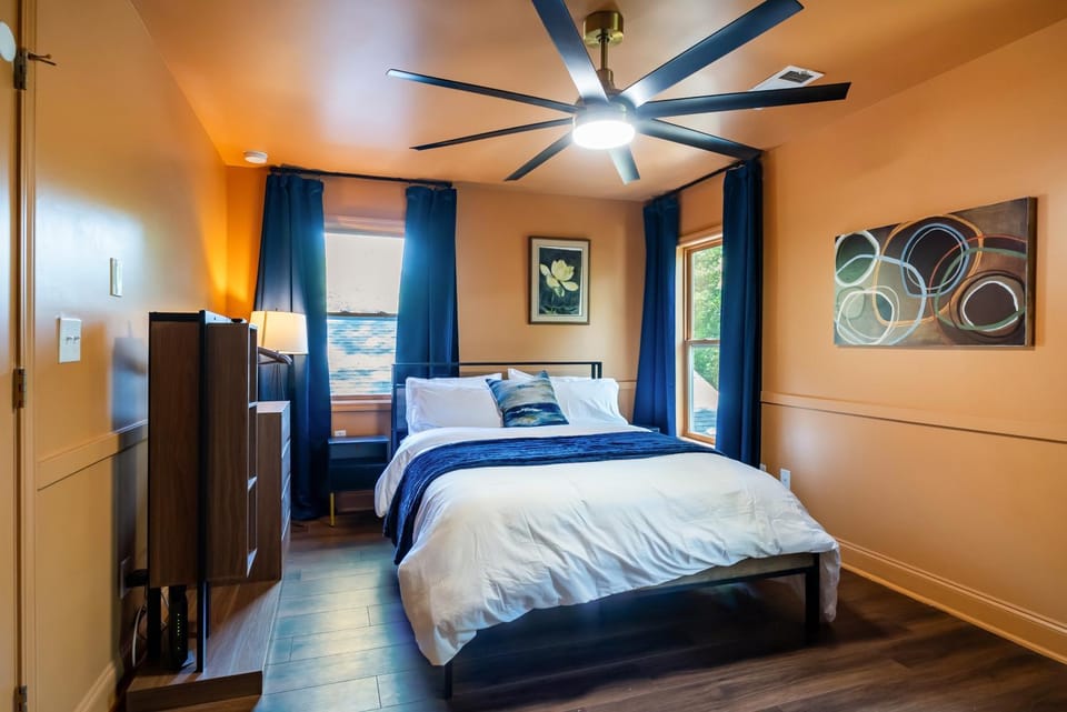 Bed, Bedroom, wardrobe