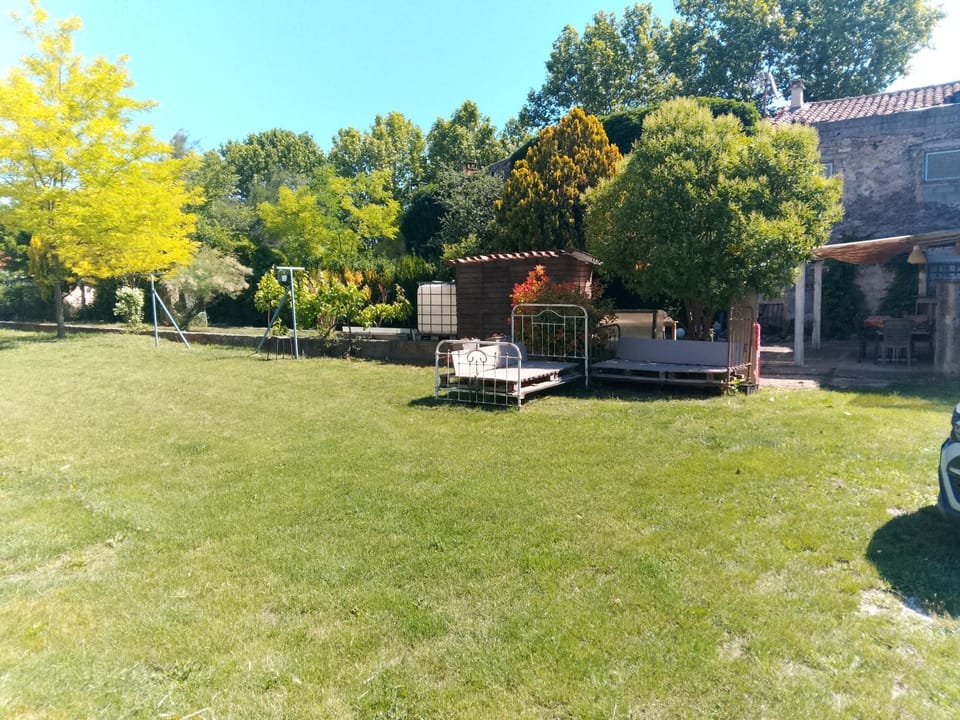 Property building, Garden, Garden view