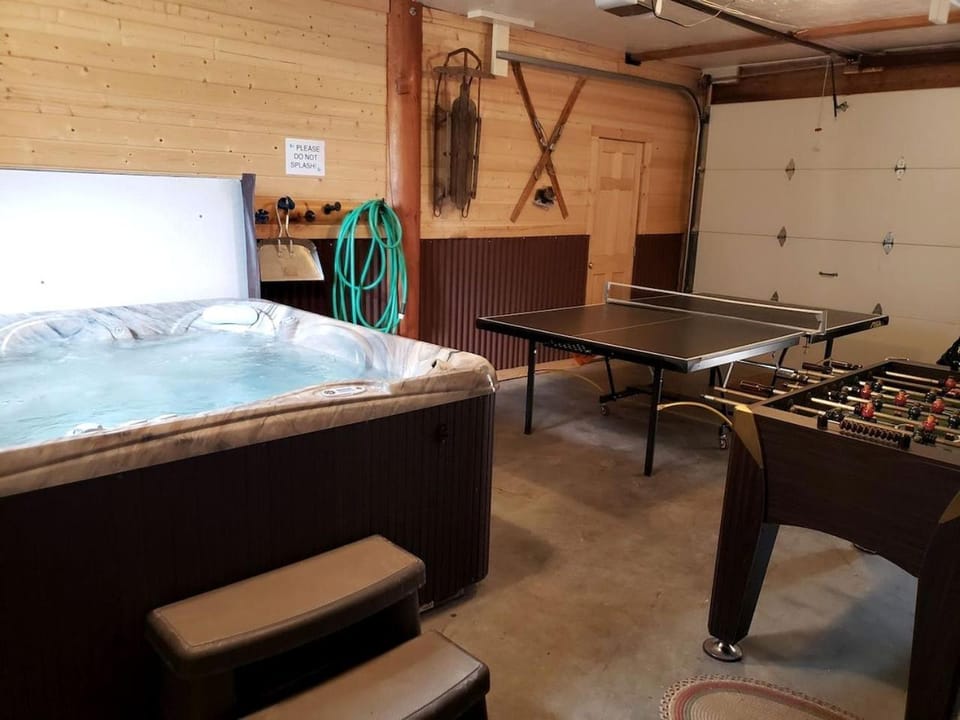 Spacious Log Cabin Retreat with Game Room & Hot Tub Near Island Park, Idaho Cabin in Island Park