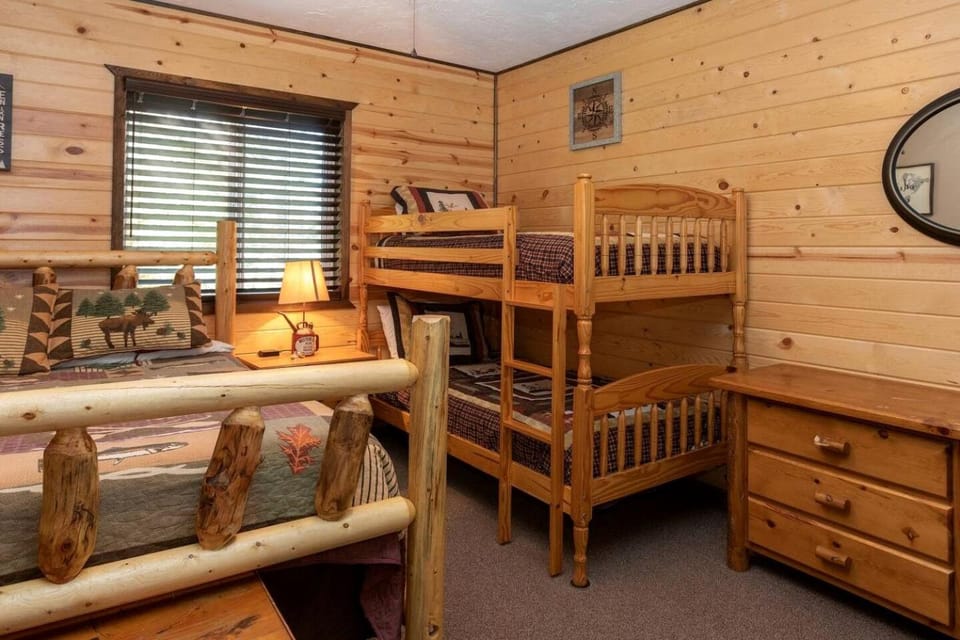 Spacious Rustic Cabin with Hot Tub and Game Loft Near Trails in Island Park, Idaho Cabin in Idaho