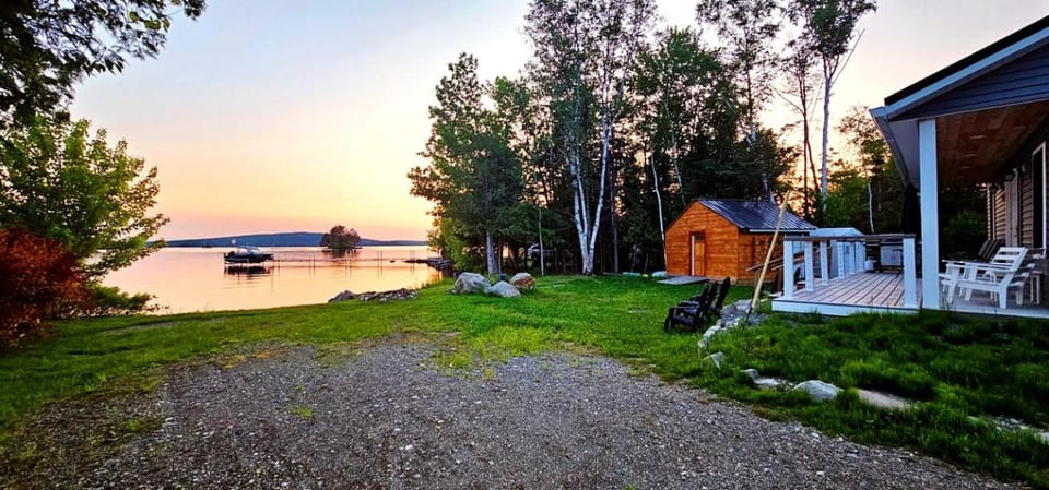 Idyllic Lakefront Cottage Haven Near Tussle Lagoon, Maine House in Moosehead Lake