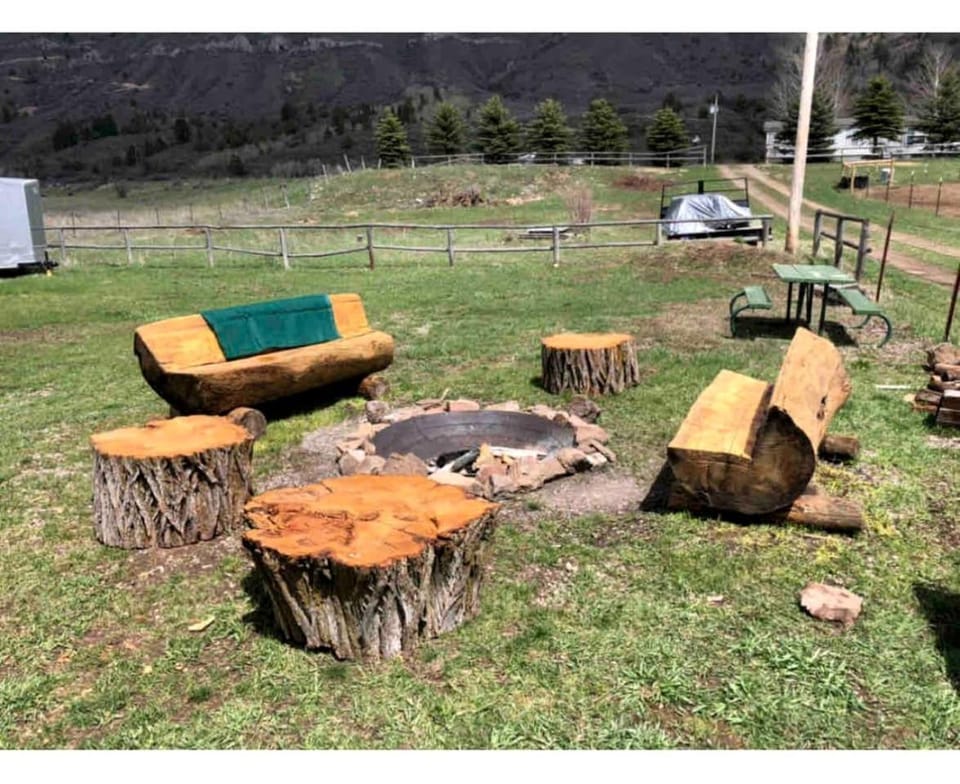 Luxury Safari Tent with Private Bathroom in Swan Valley, Idaho near Palisades Lake Luxury tent in Idaho