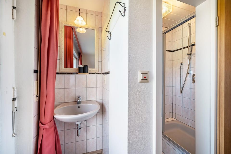 Bathroom, Living room