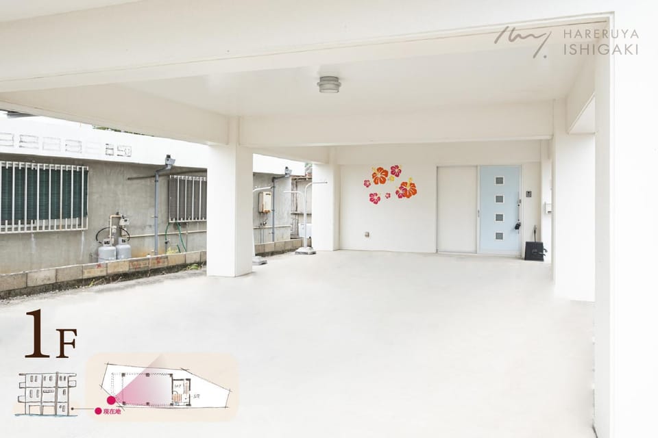 Facade/entrance, Parking