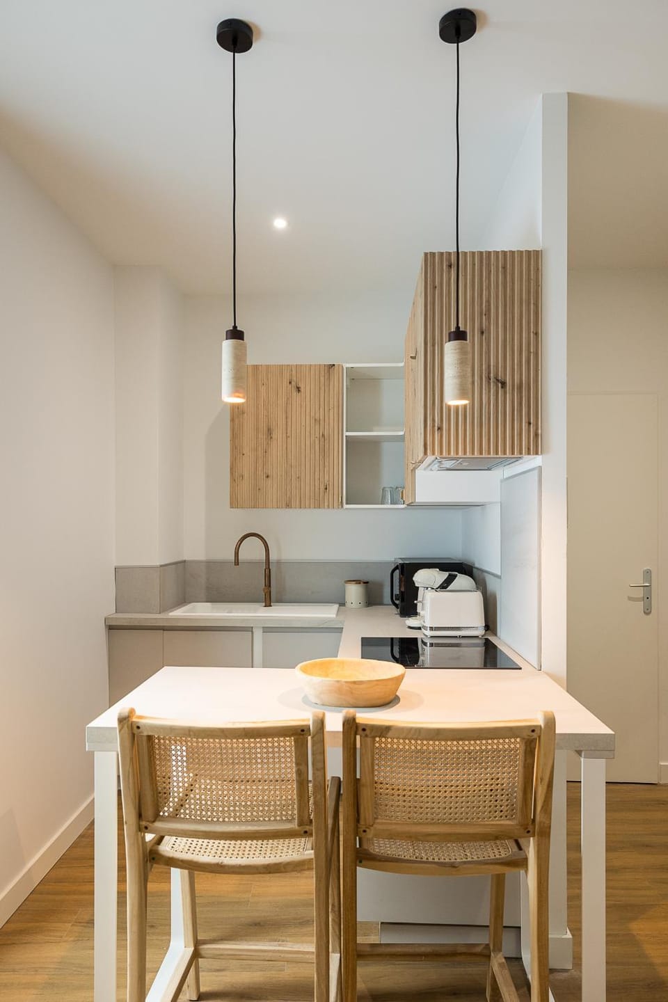 Kitchen or kitchenette, stove, stove