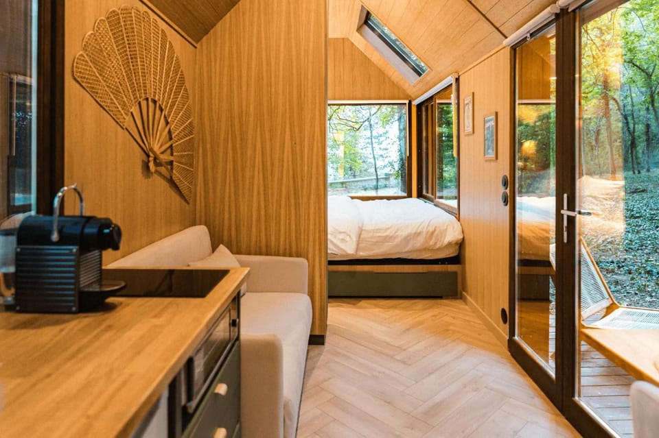 Tiny houses PAMPA Lodges - étang & bain nordique Chalet in Centre-Val de Loire