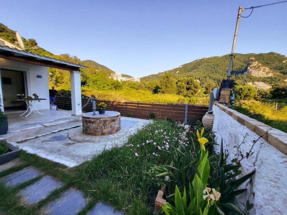 Natural landscape, Garden, Garden view, Mountain view