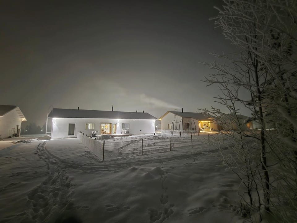 HomeAurora! 4BR Family House - Sauna - Forest View Villa in Rovaniemi