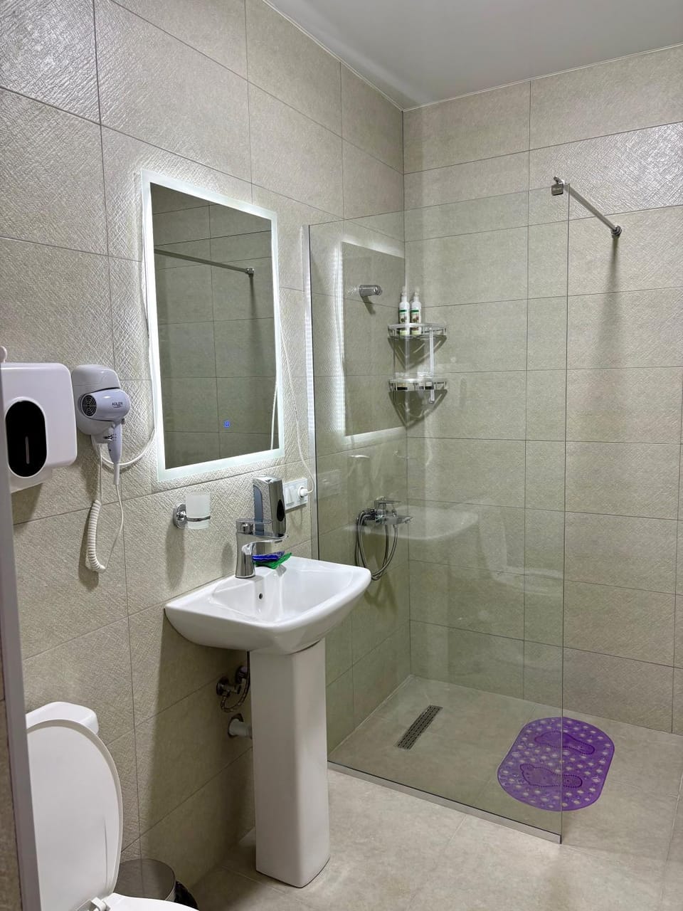 Shower, Toilet