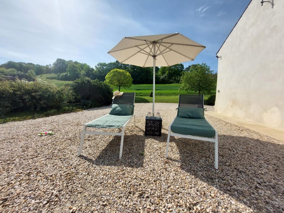 Spring, Day, Summer, Garden, Garden view, sunbed