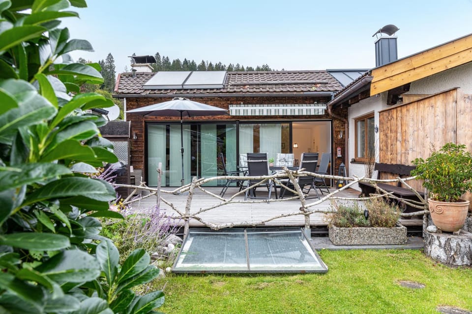 Property building, Living room, Swimming pool