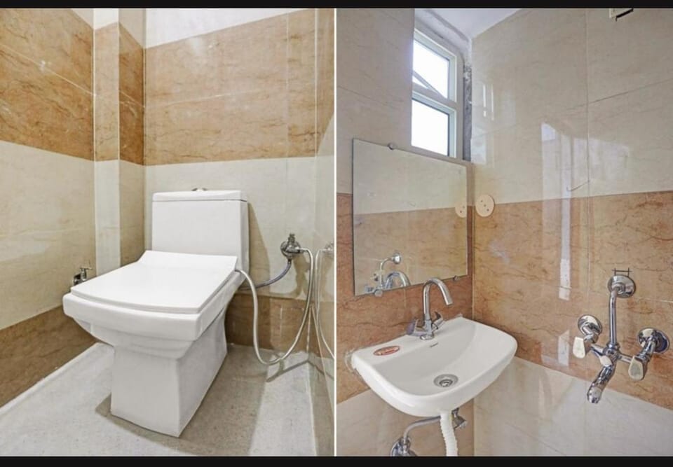 Bathroom, towels