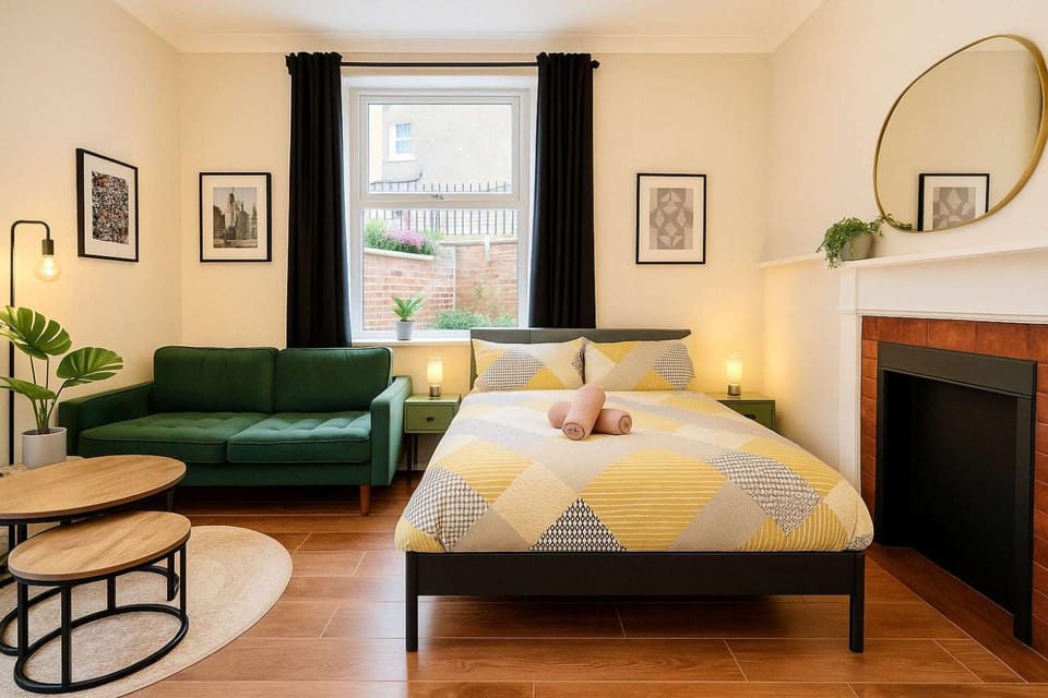 Central Studio Apartment for 2 Apartment in Cardiff