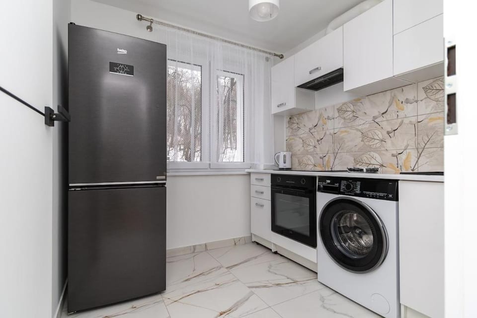 Kitchen or kitchenette, dishwasher, oven, pet friendly, stove, washing machine, dryer