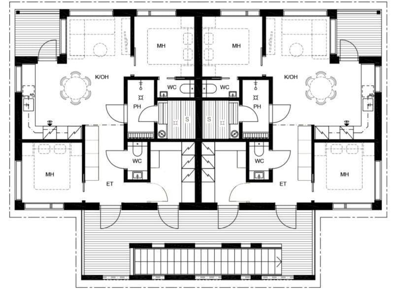 Levin Lyhty Aino A3 by Hilla Villas Apartment in Lapland