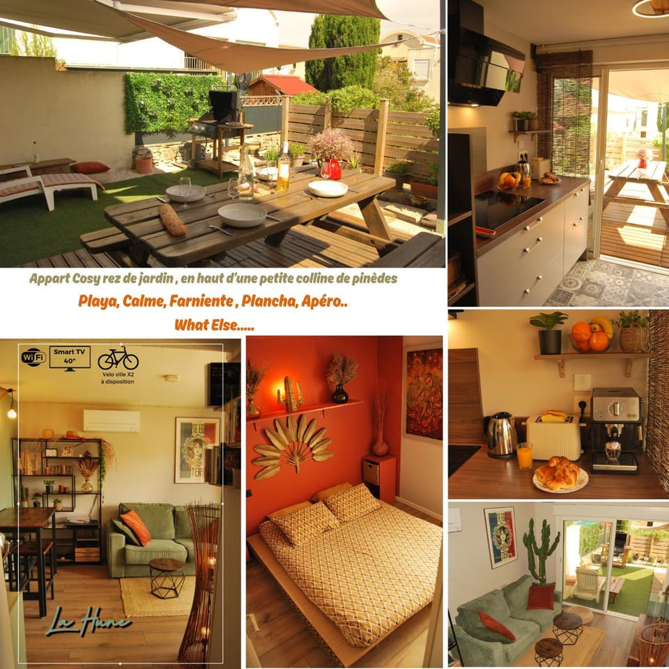 Living room, Bedroom, kitchen