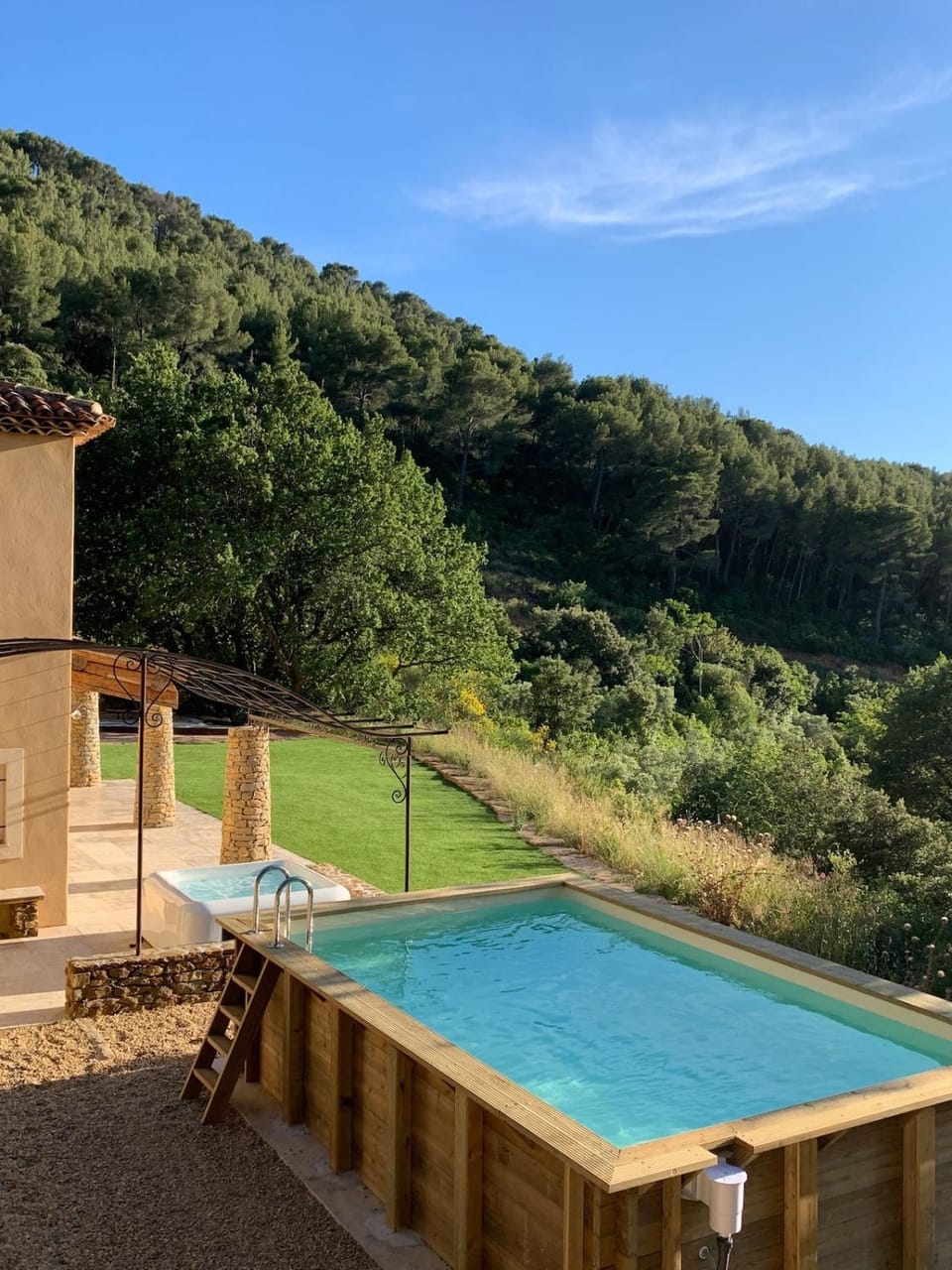 LA DIVINE Villa & Spa, vue mer, au calme avec piscine et Spa Villa in La Cadière-d'Azur