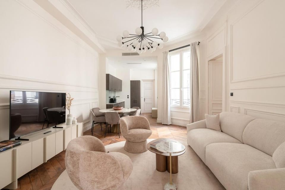 3-bedroom Luxurious Family flat - Vendôme- with AC Apartment in Paris