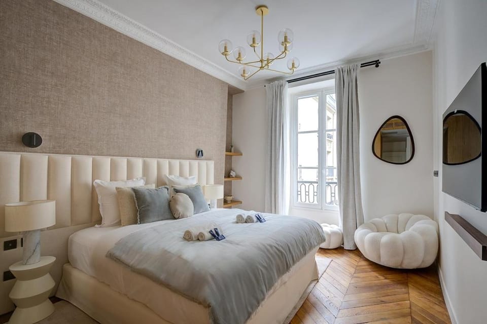 3-bedroom Luxurious and Elegant Family Flat - Vendôme - with AC Apartment in Paris