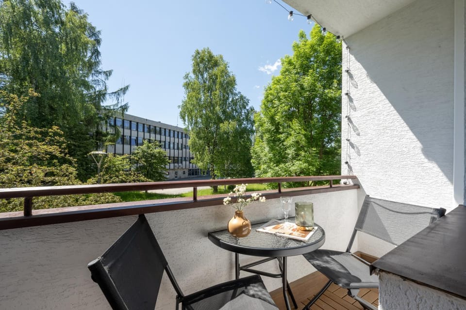 Property building, Day, View (from property/room), Balcony/Terrace, Seating area
