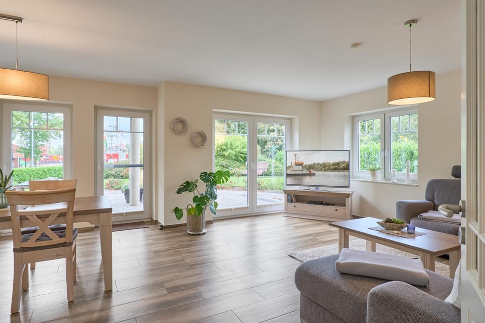 Villa Kanalblick, Schiffsdeck Apartment in Schleswig-Holstein