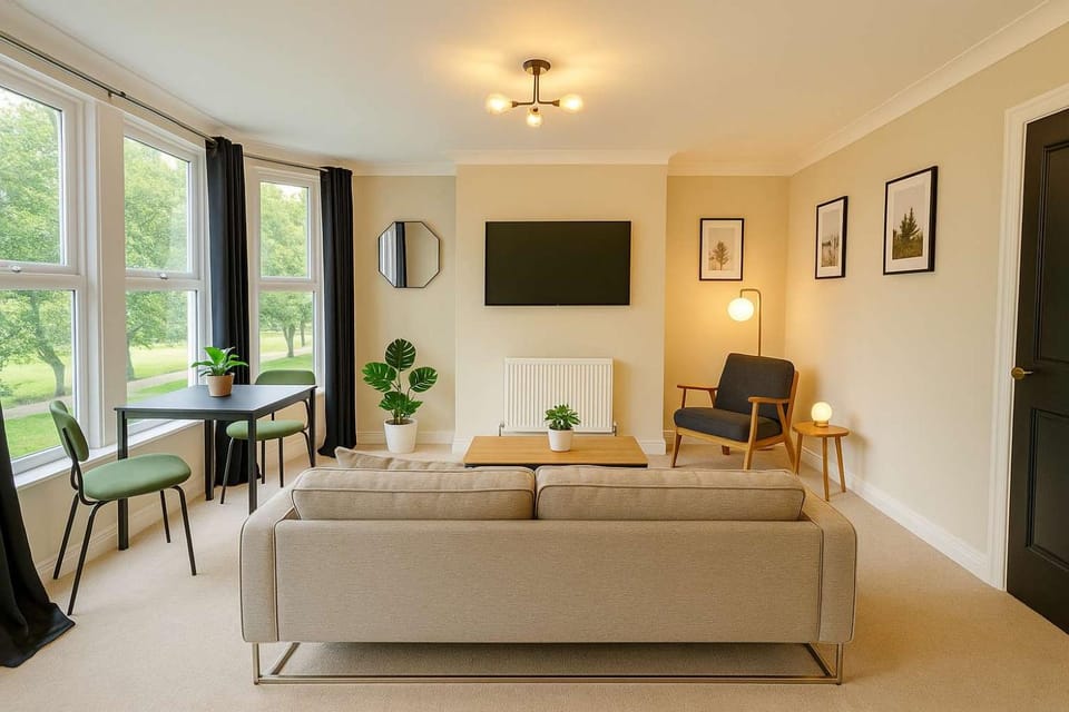 Central King Apartment - River View - Free Parking Apartment in Cardiff