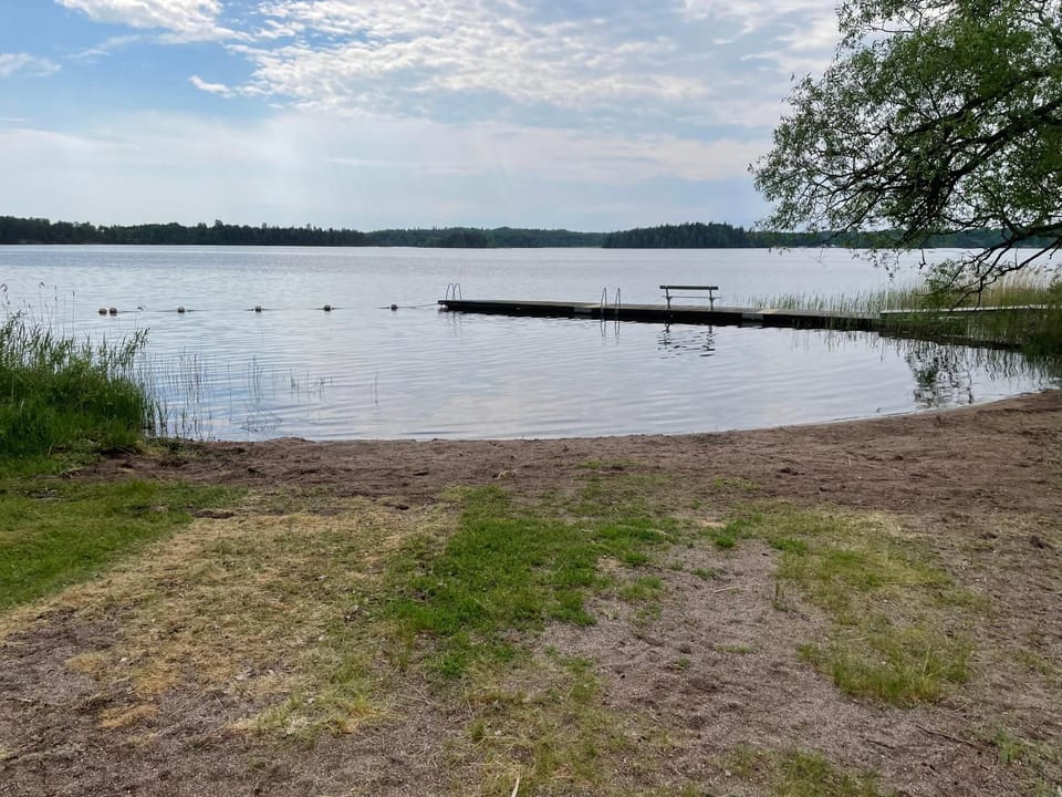 Beach, Lake view