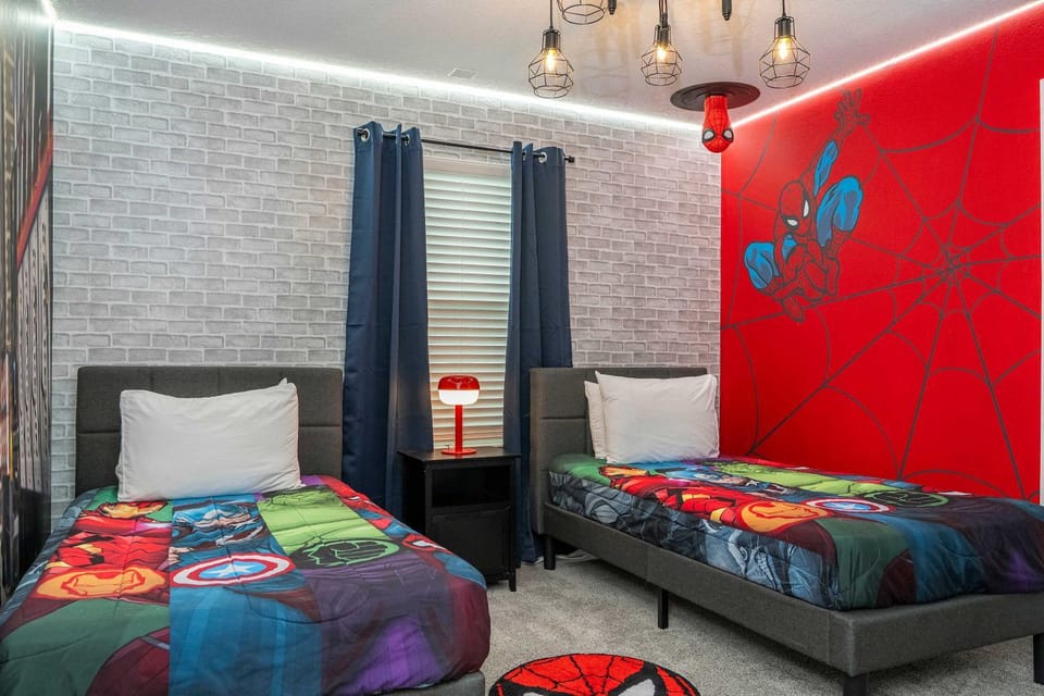 Private Pool - Themed Rooms - Near Disney 4239 House in Kissimmee