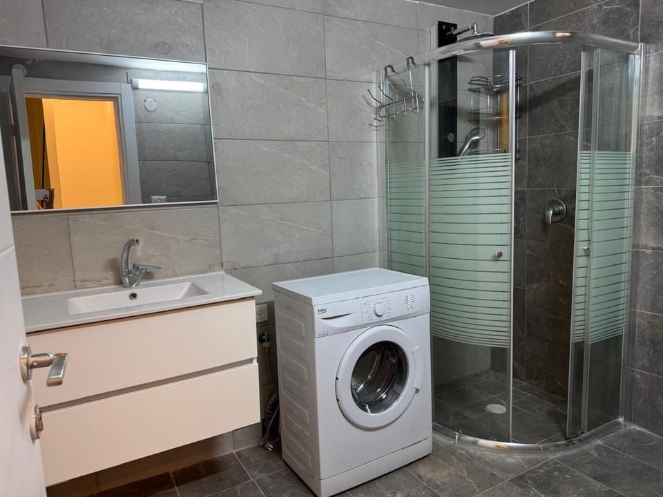 Shower, Bathroom, washing machine