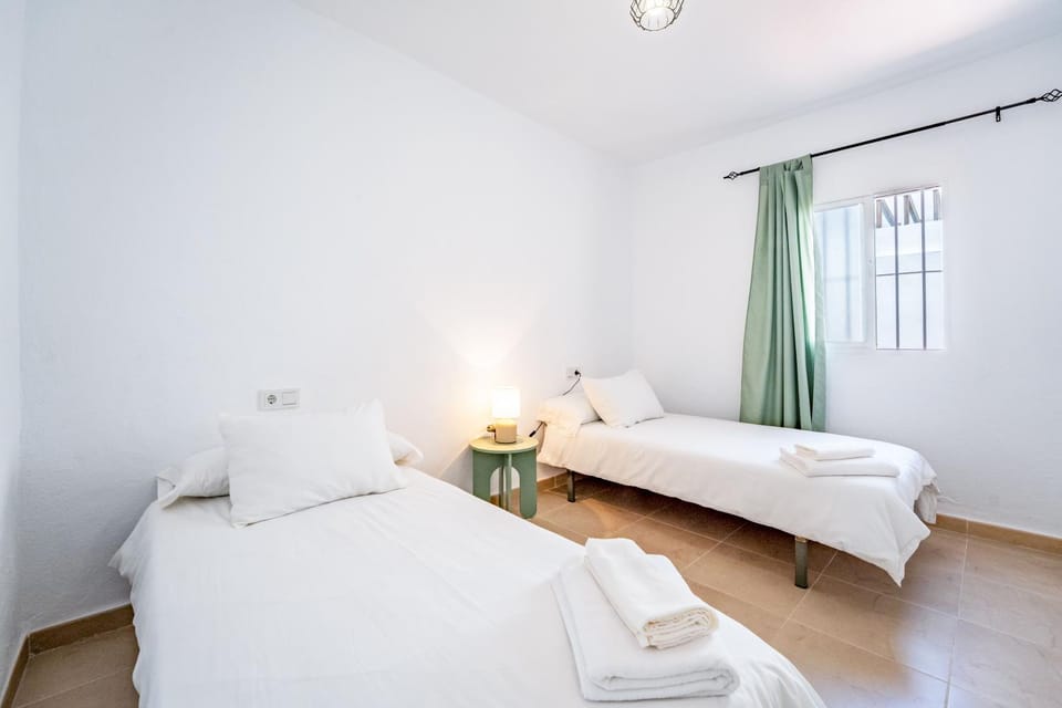 Bed, Photo of the whole room, Bedroom, towels, wardrobe