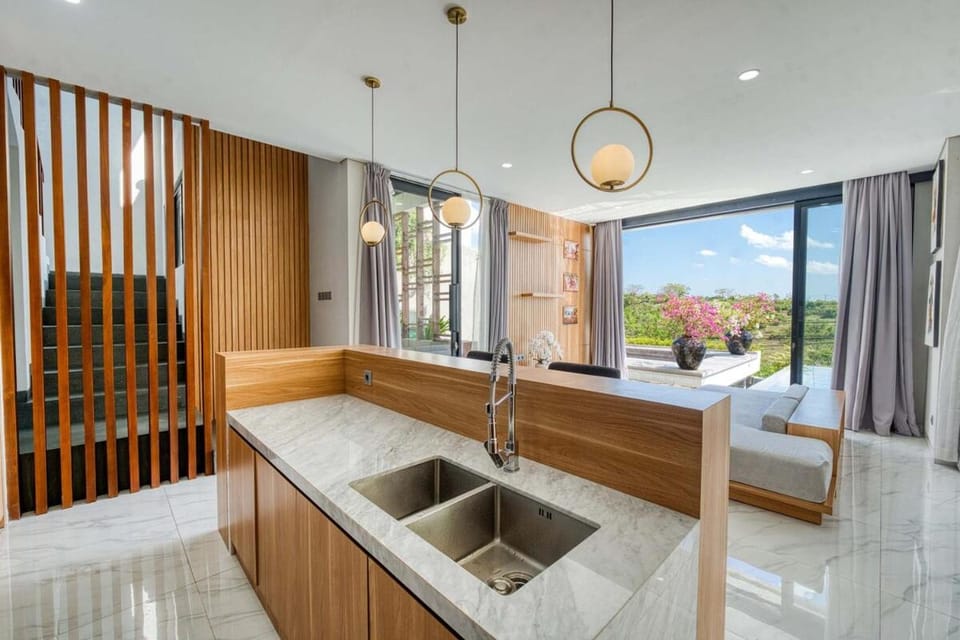 Bhumi A4 3BR Sunset & GWK Views in Uluwatu Villa in Bali