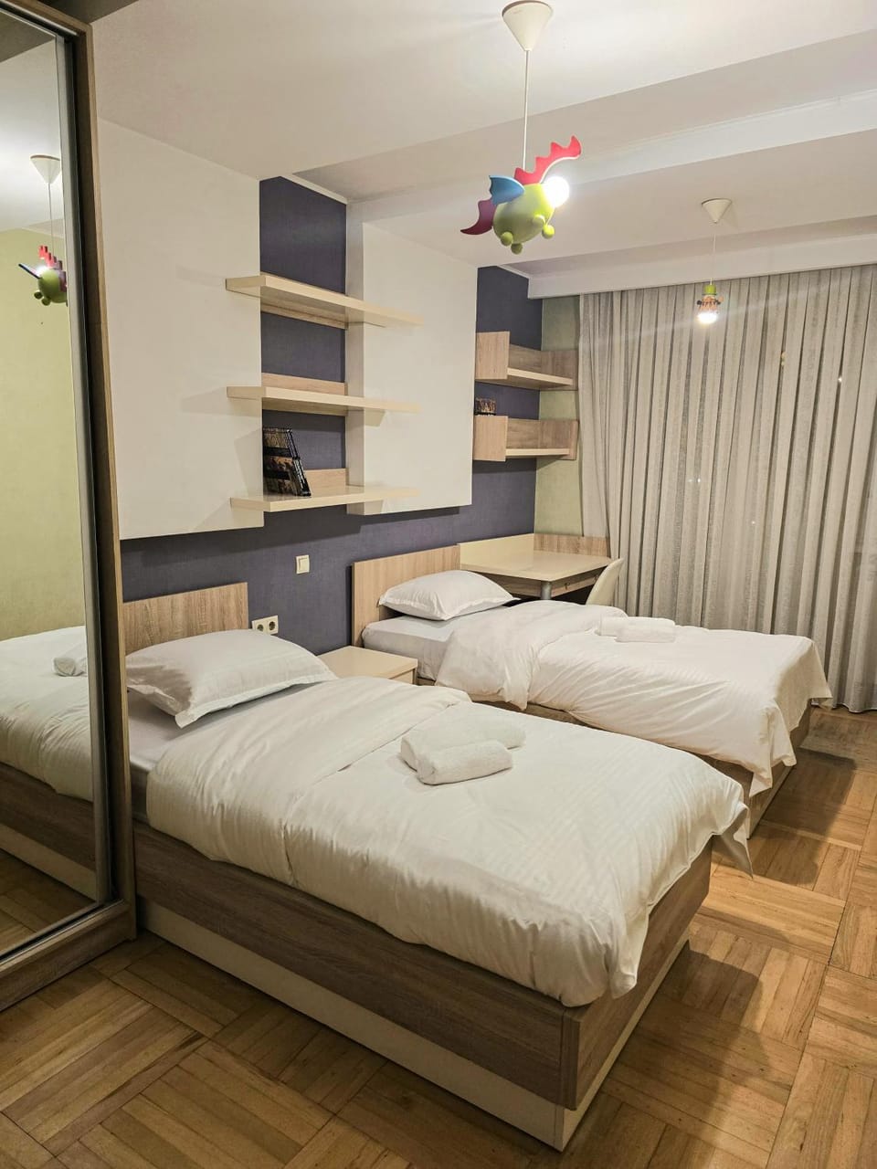 Bed, Bedroom, wardrobe