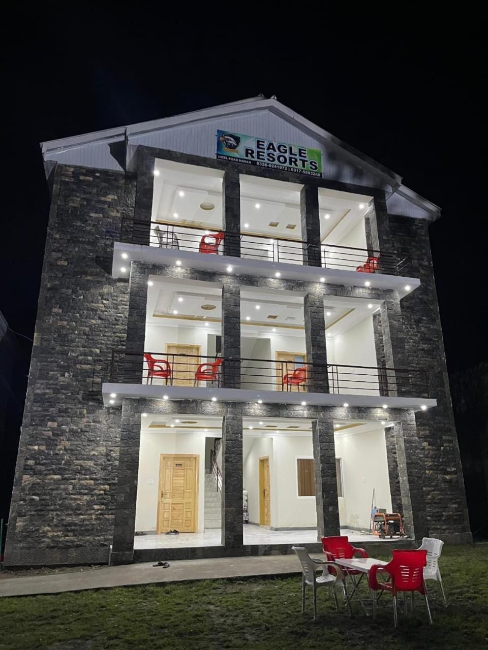Property building, Night