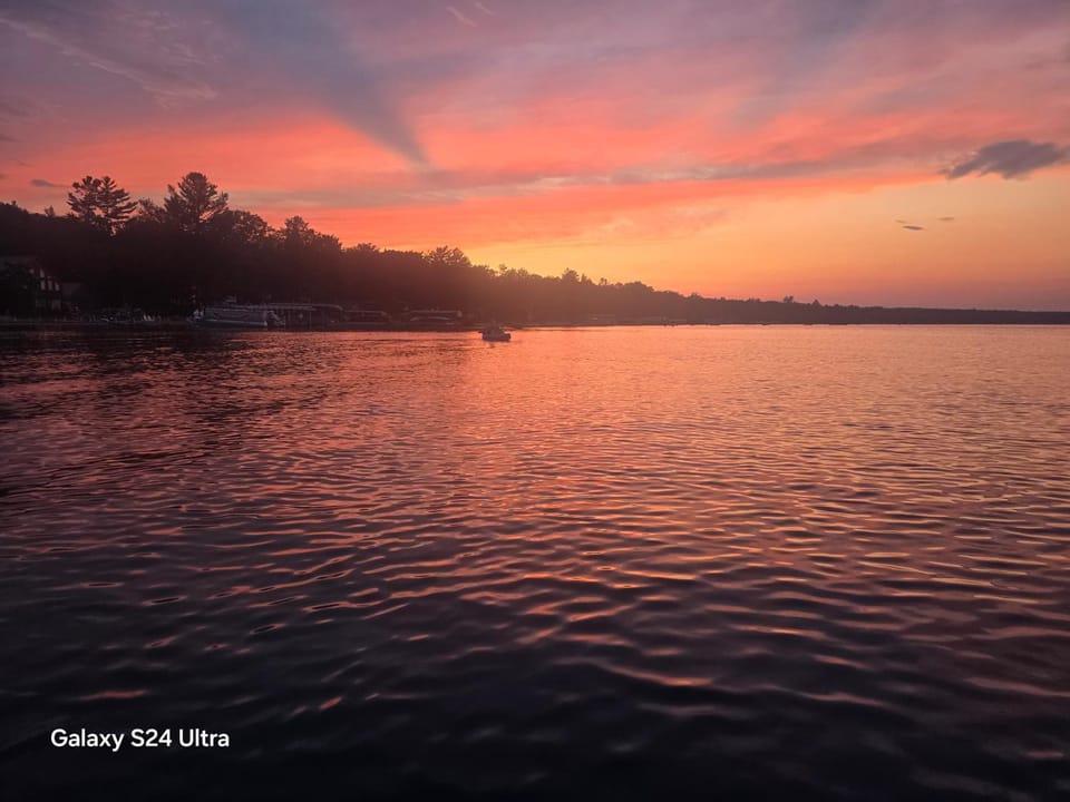 Natural landscape, Sunset