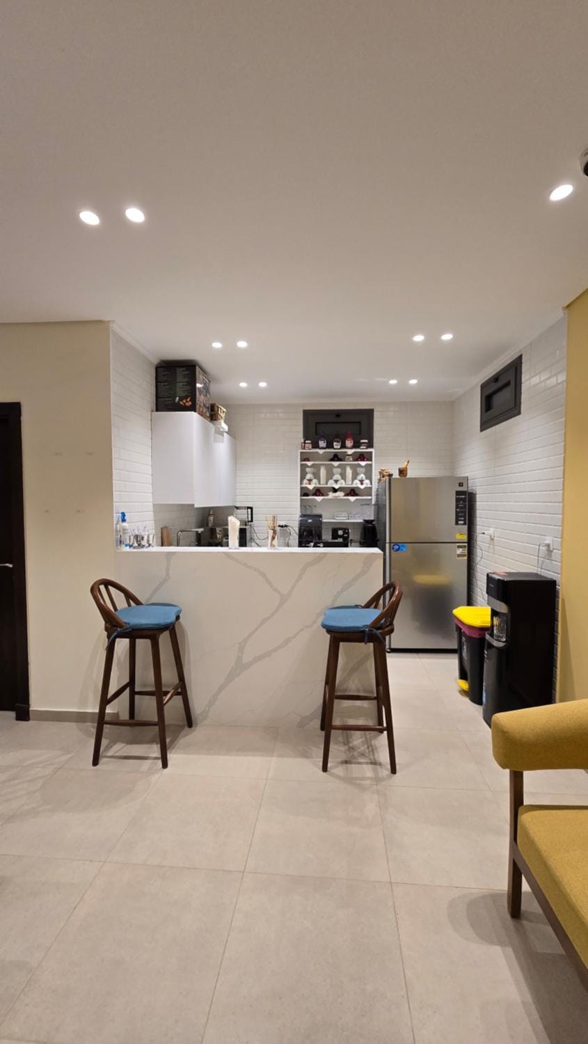 Living room, minibar