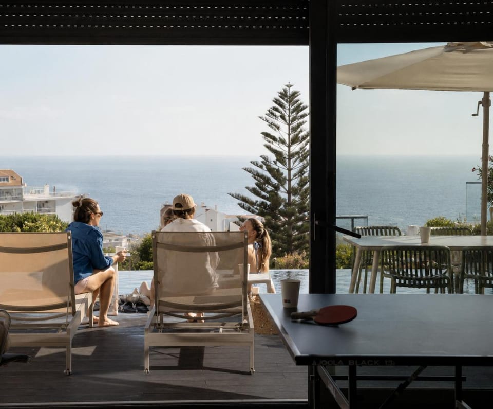 View (from property/room), Sea view, Swimming pool