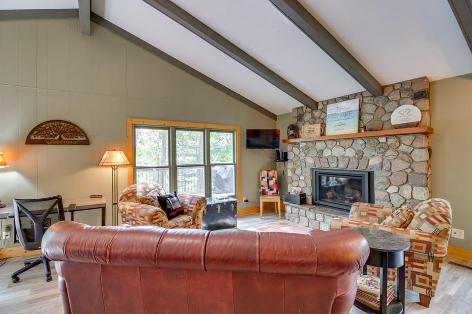 2 Mi to Marina: Family Home w/ Dock on Sibley Lake House in Pequot Lakes