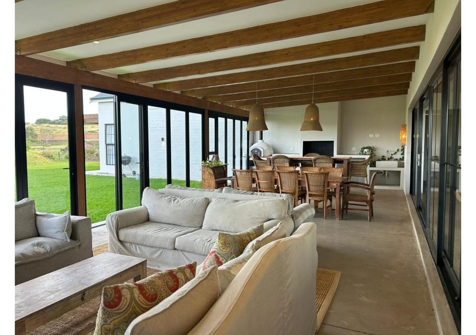 Patio, BBQ facilities, fireplace