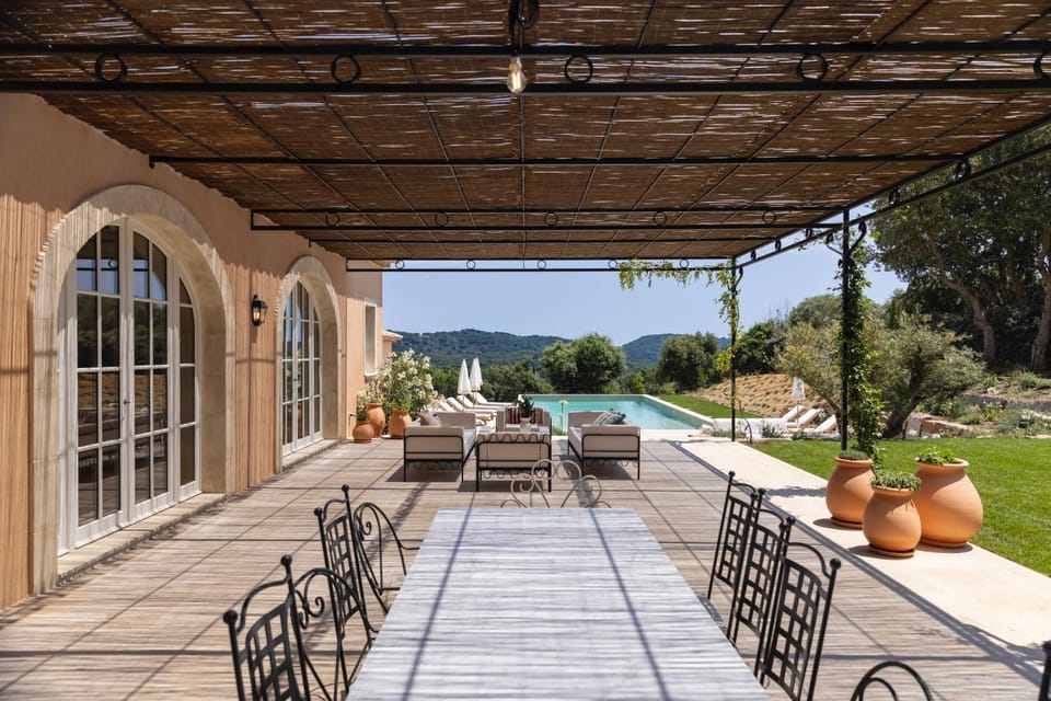 Patio, View (from property/room), Balcony/Terrace, Dining area, Pool view
