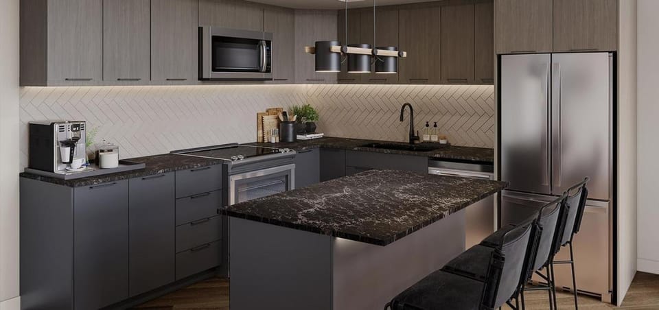 Kitchen or kitchenette